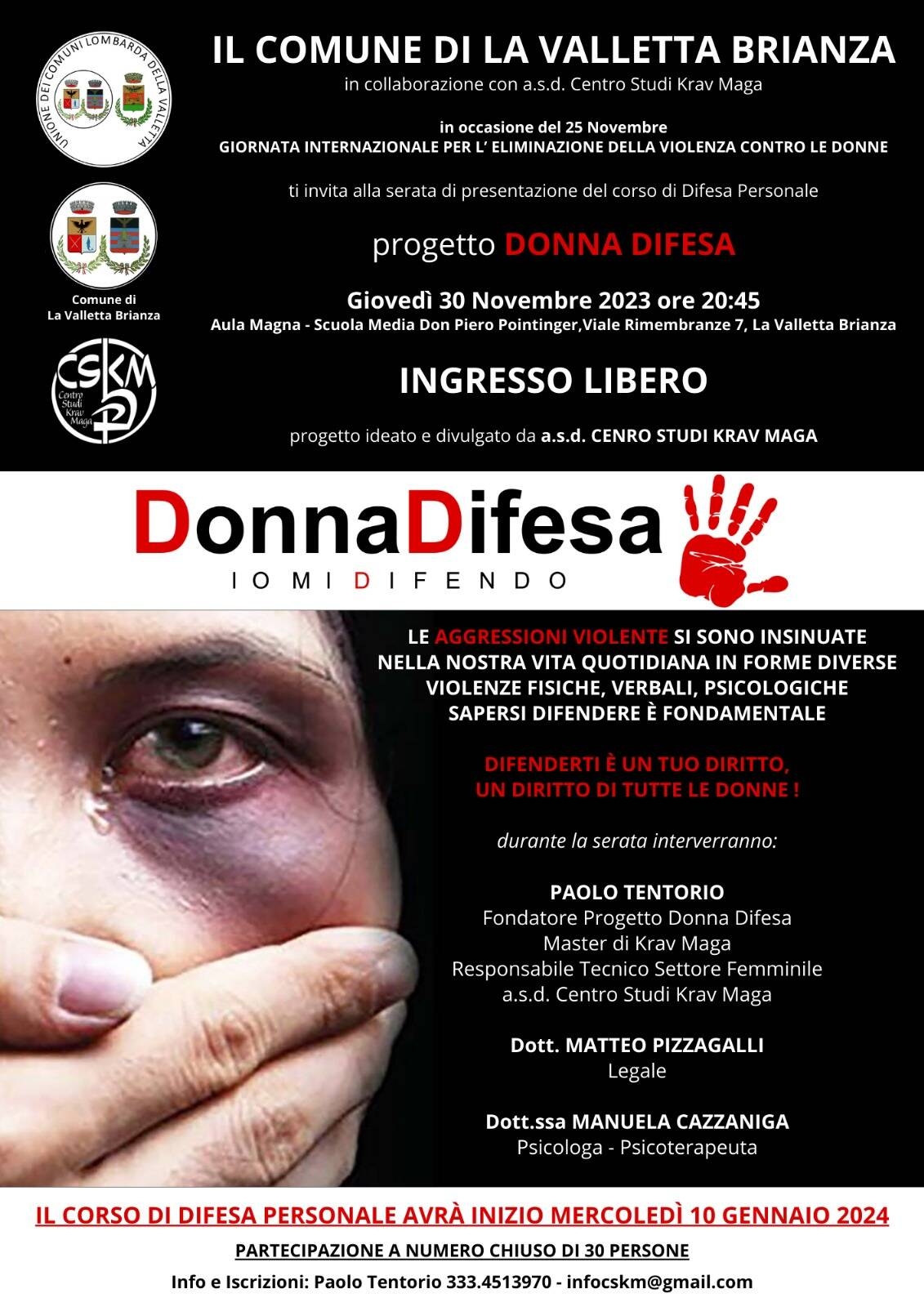 Immagine: progetto+Donna+Difesa+io+mi+difendo